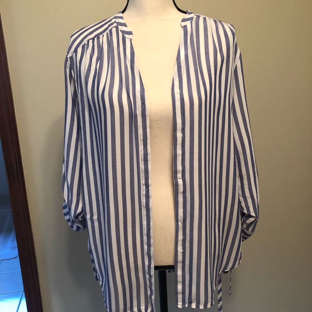 Button up dress shirt.